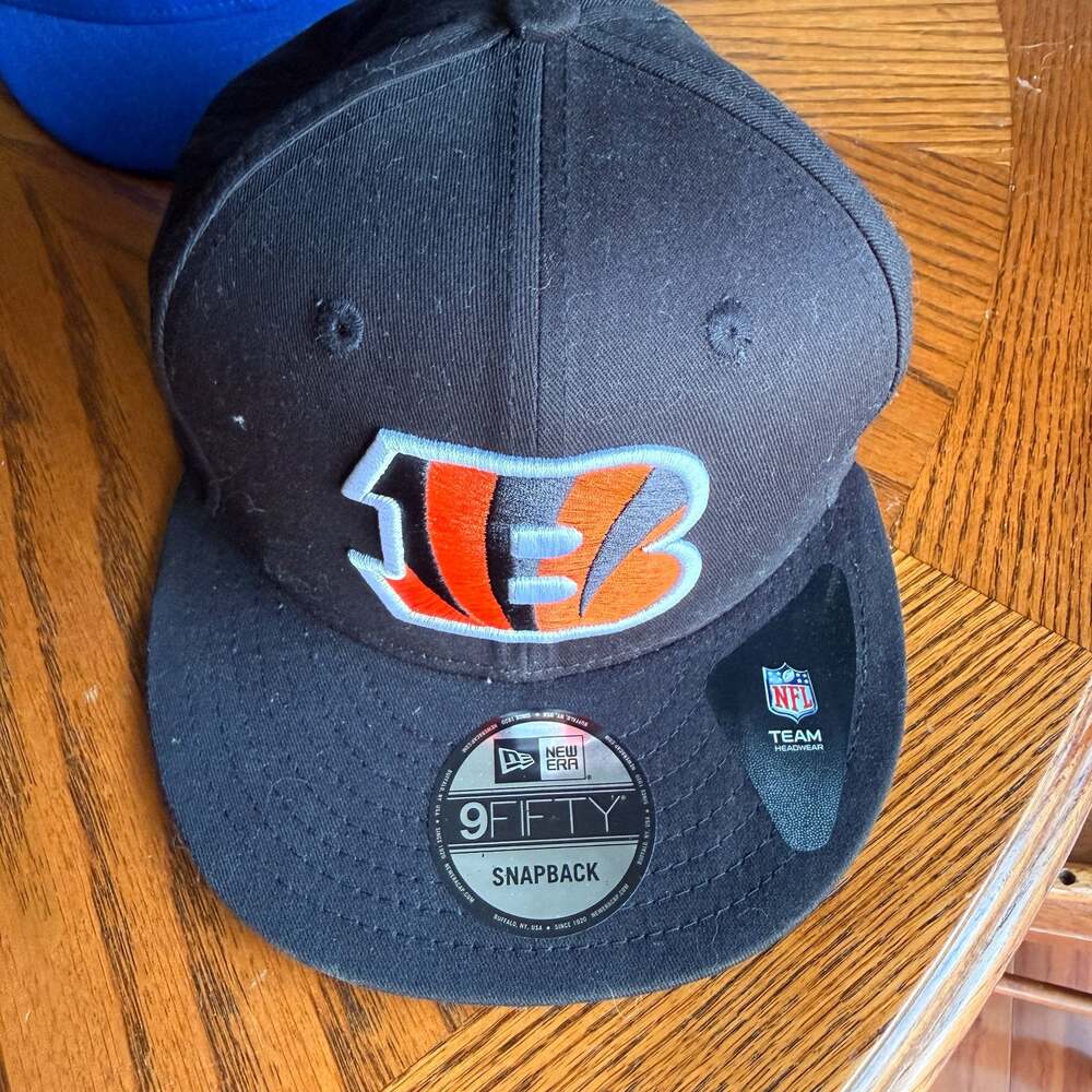 New Era 9FIFTY Cincinnati Bengals NFL Team Headwear Black Snapback Hat